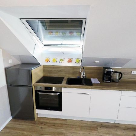 -Neubau- 30Qm Dach-Apartment Fulda Buitenkant foto