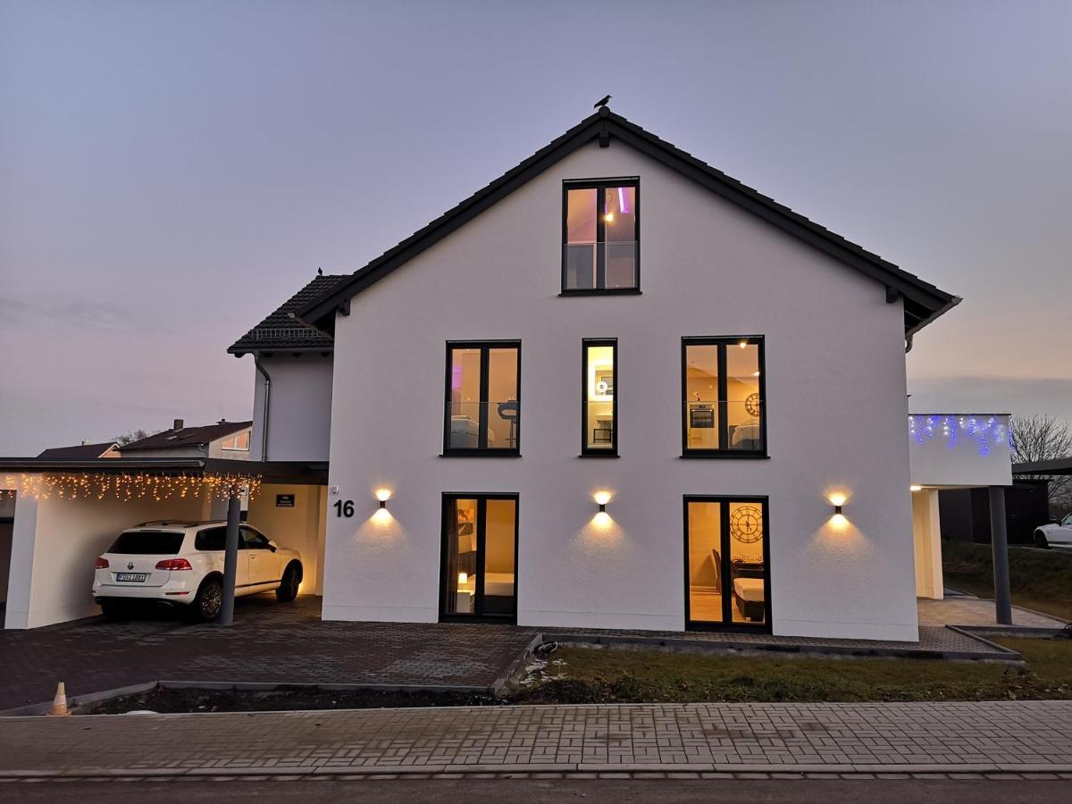 -Neubau- 30Qm Dach-Apartment Fulda Buitenkant foto