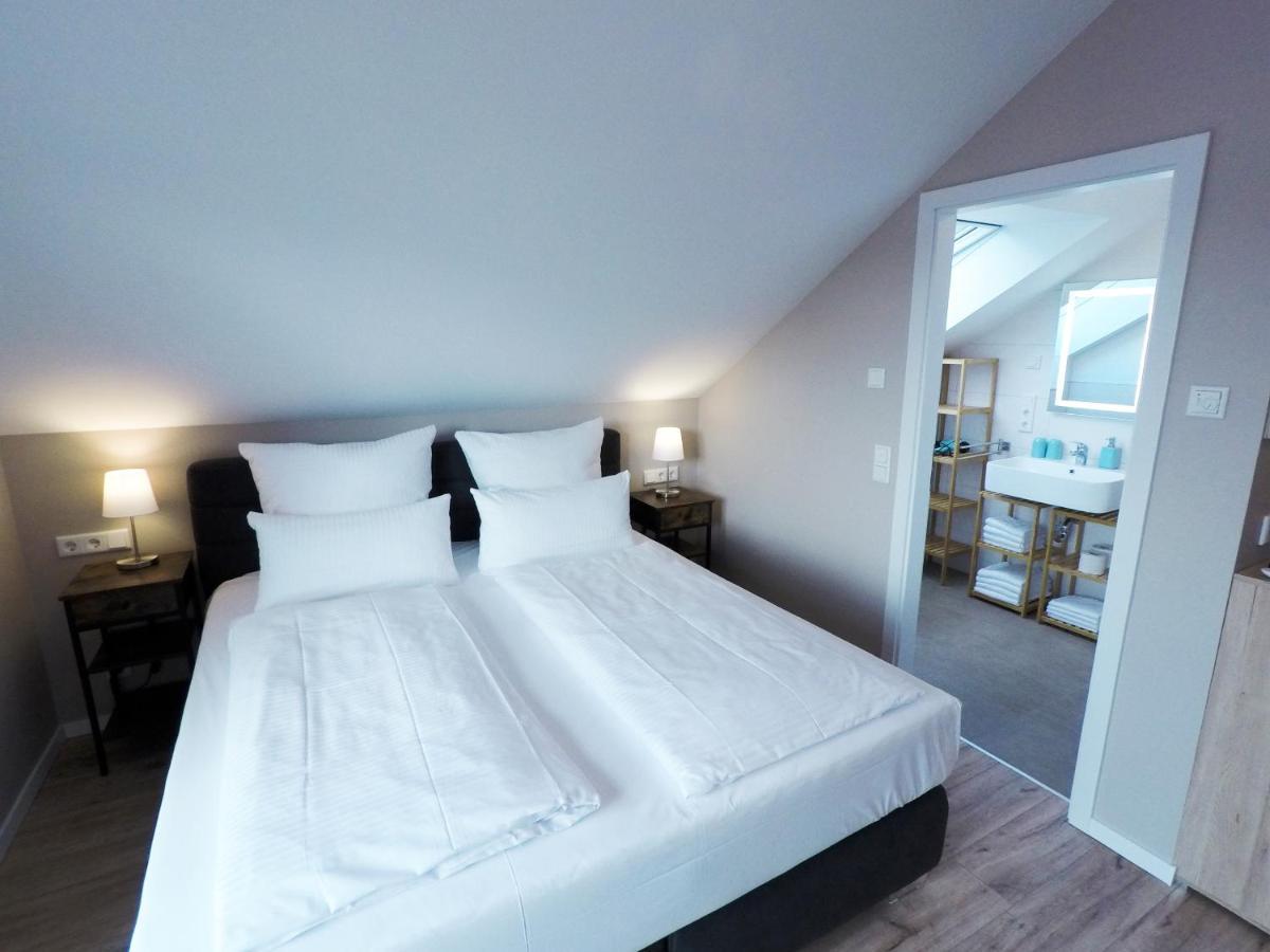 -Neubau- 30Qm Dach-Apartment Fulda Buitenkant foto